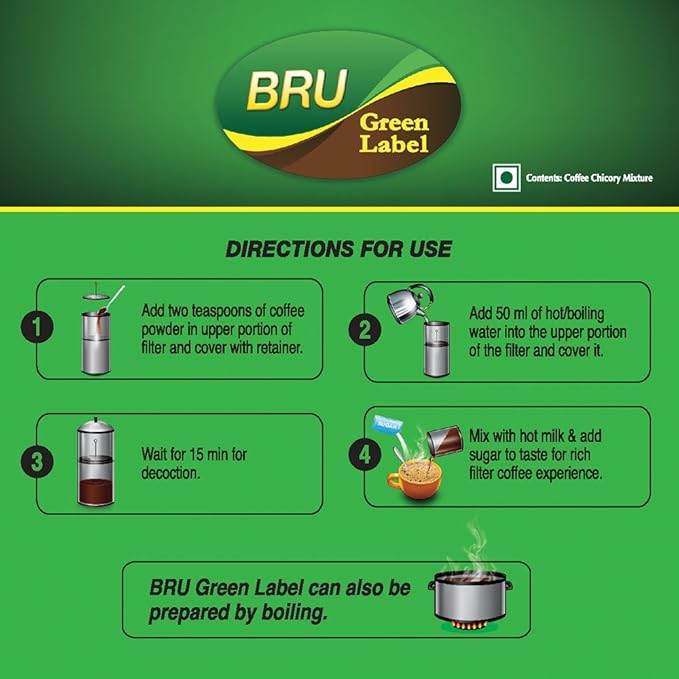 Bru Green Label Coffee