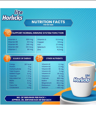 Lite Horlicks Badam