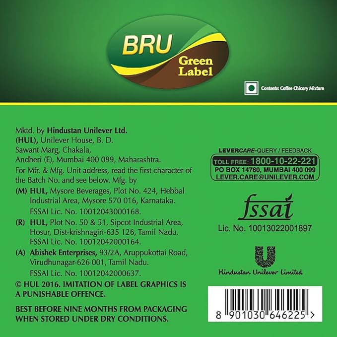 Bru Green Label Coffee
