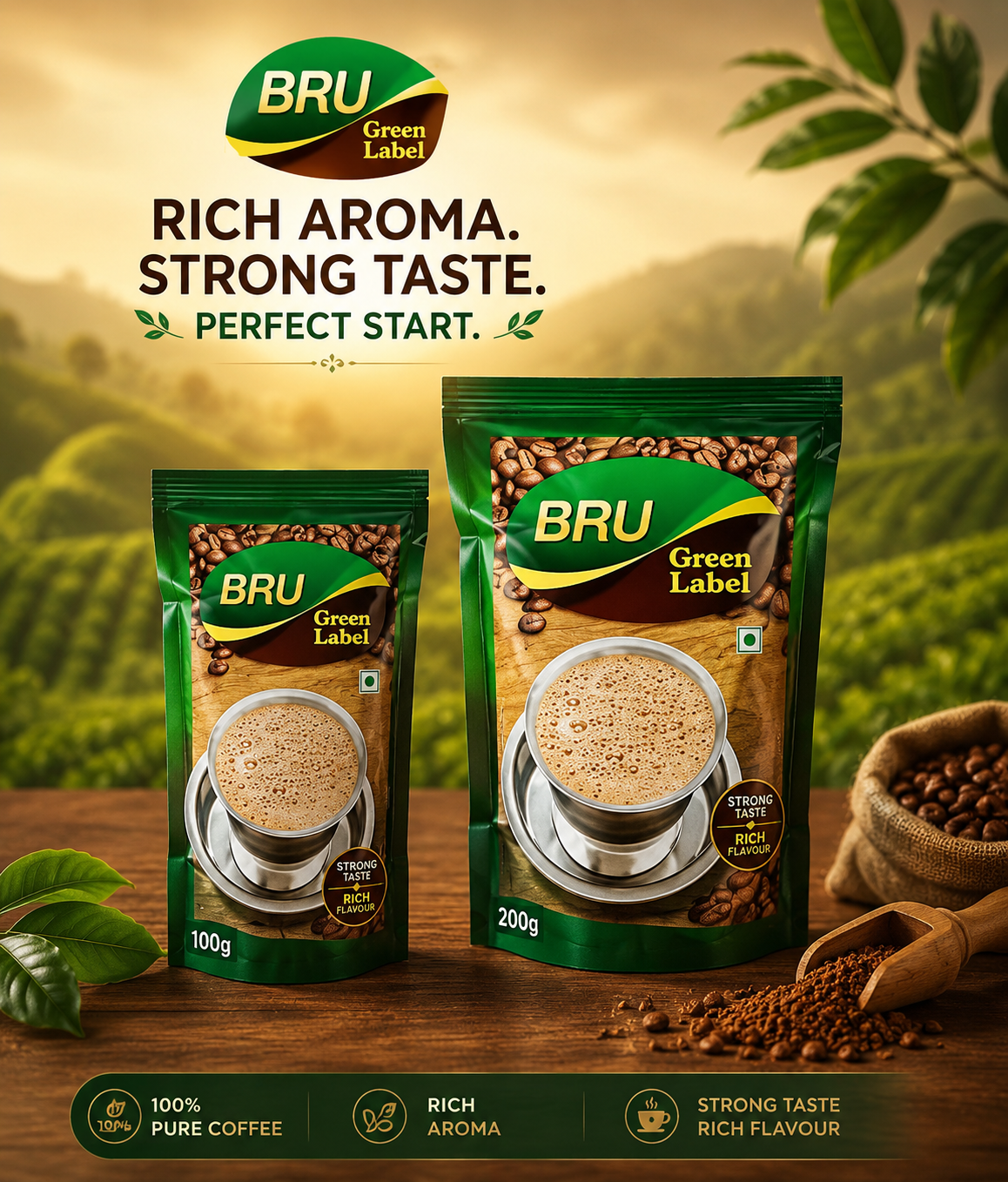 Bru Green Label Coffee
