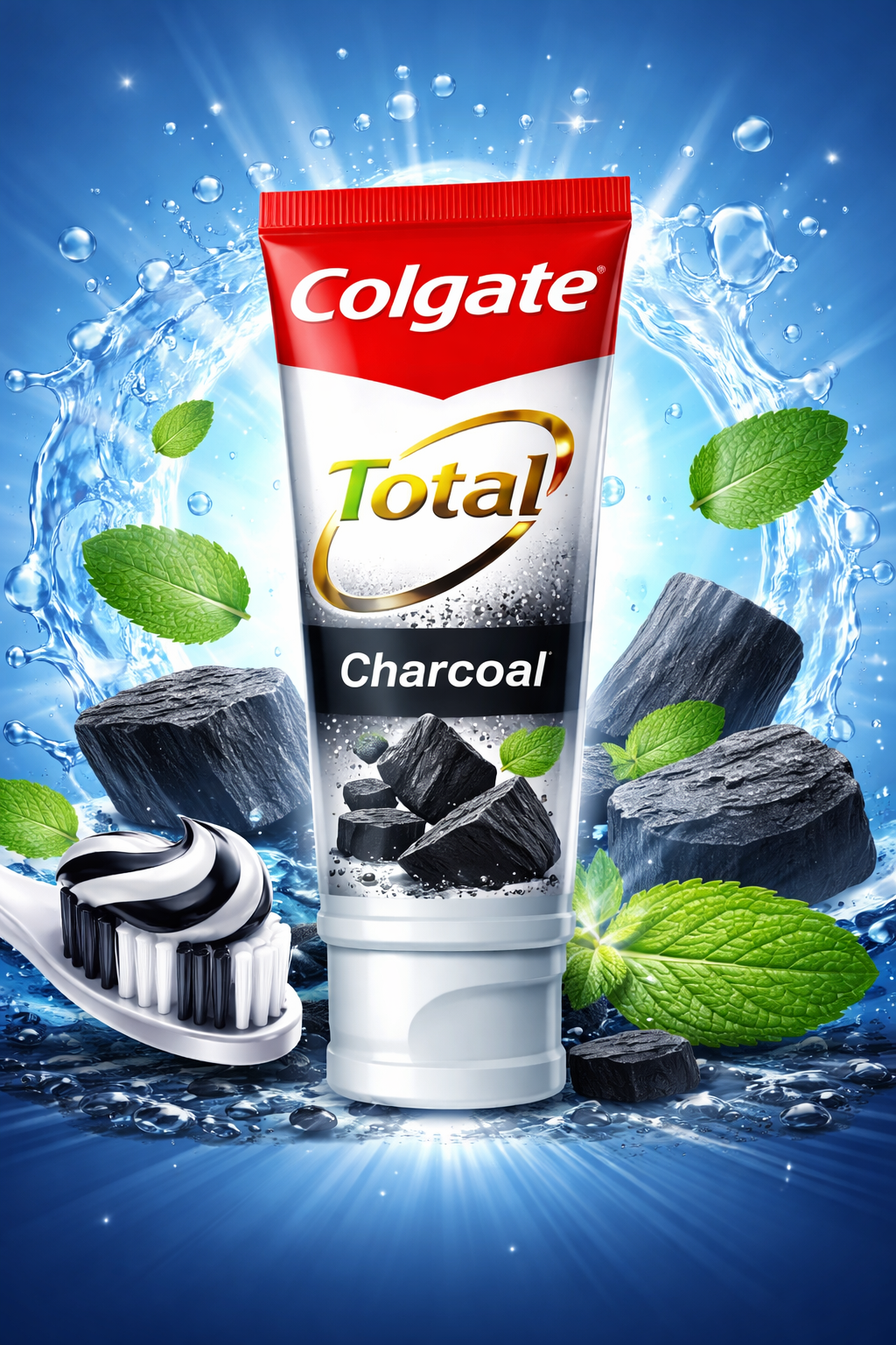 Colgate Paste Total Charcoal