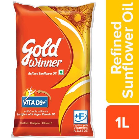 Gold Winner Sunflower Refind Oil / கோல்ட் வின்னர்