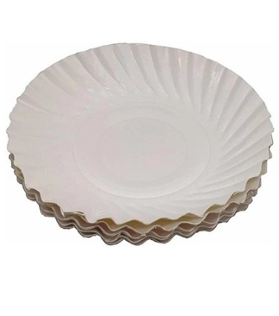 Paper Plate No 8 பேப்பர் தட்டு