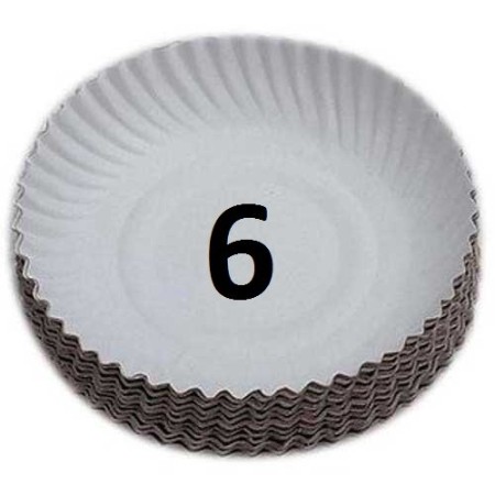 Paper Plate No 6 பேப்பர் தட்டு