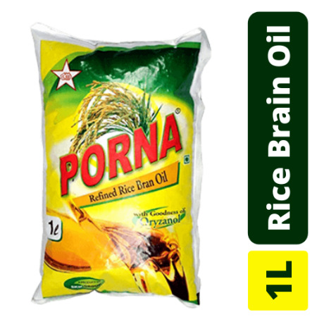 Porna Rice Brand Oil ரைஸ் பிராண்டு ஆயில்