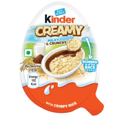 Kinder Creamy Milky Crunchy