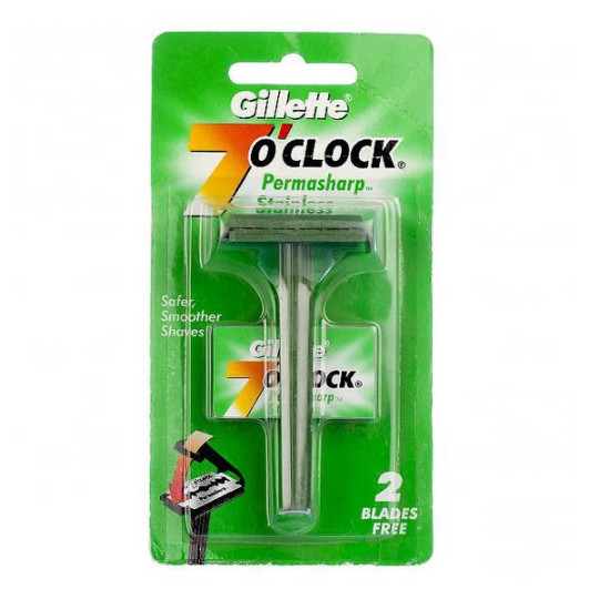 Gillette 7oClock Razor Green ஜில்லட் ரேஸர்