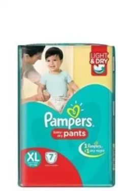 Pampers XL 7P பேம்பர்ஸ் பேண்ட்ஸ்