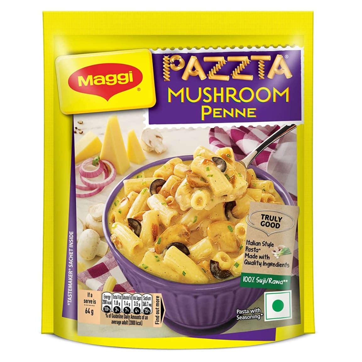 Maggi Pasta Mushroom