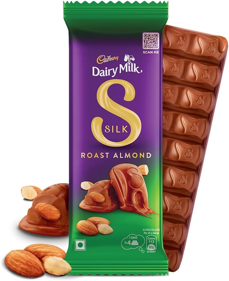 Dairy Milk Silk Roast Almond Chocolate