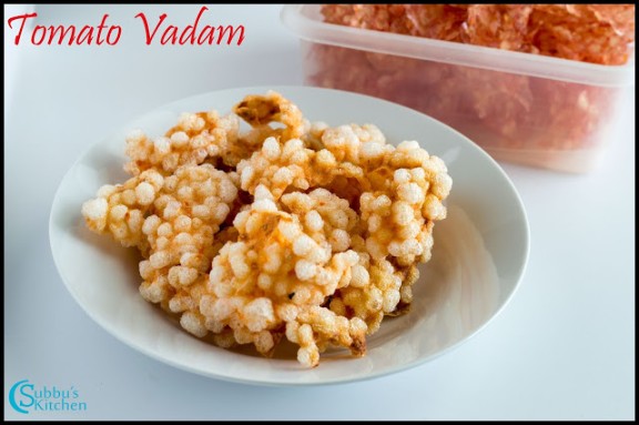 Javvarisi Papadam Tomato