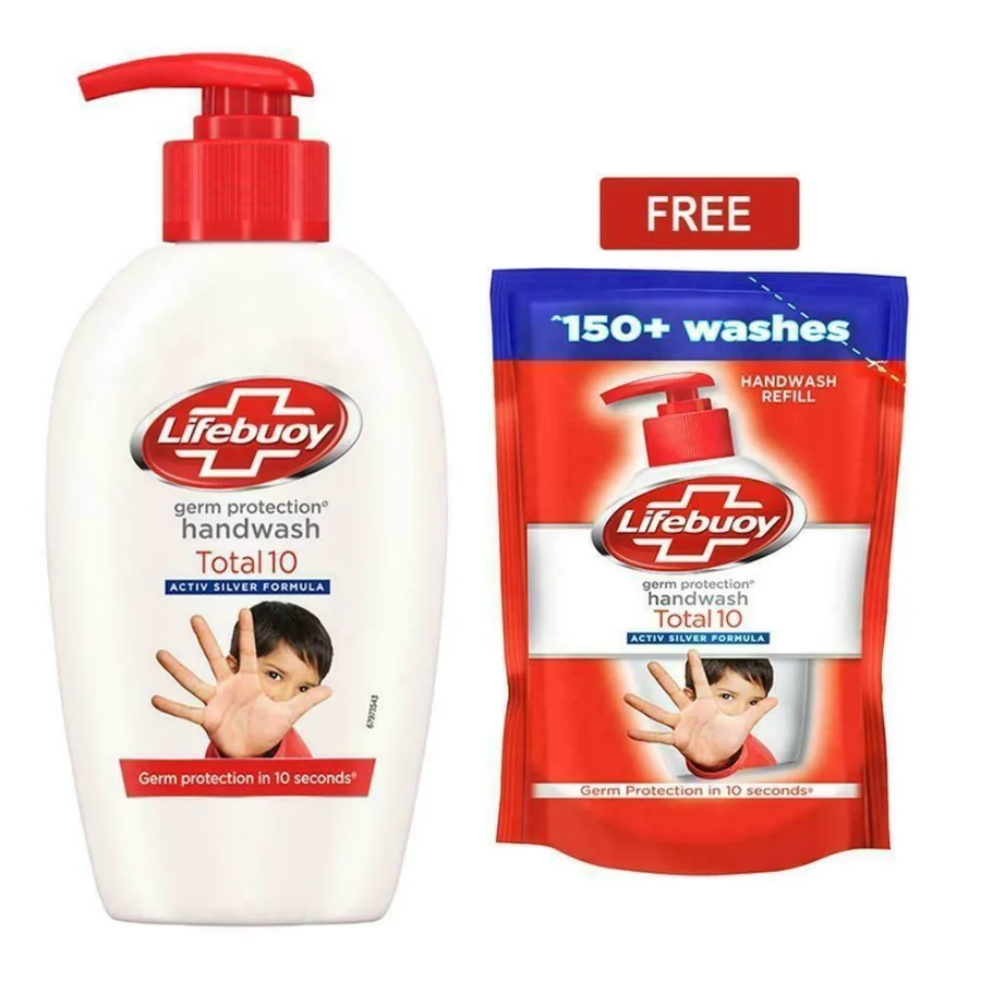 Lifebuoy Handwash Total10 Bottle