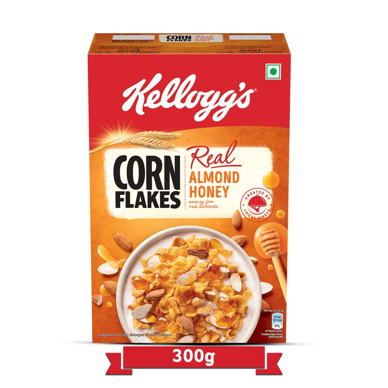 Kelloggs Corn Flakes Almond கெல்லாக்ஸ் கார்ன்
