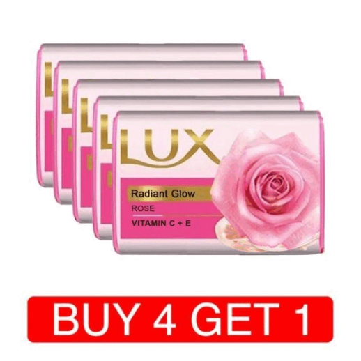 Lux soap Radiant Glow 4p1p FREE லக்ஸ் சோப் ரோஸ்
