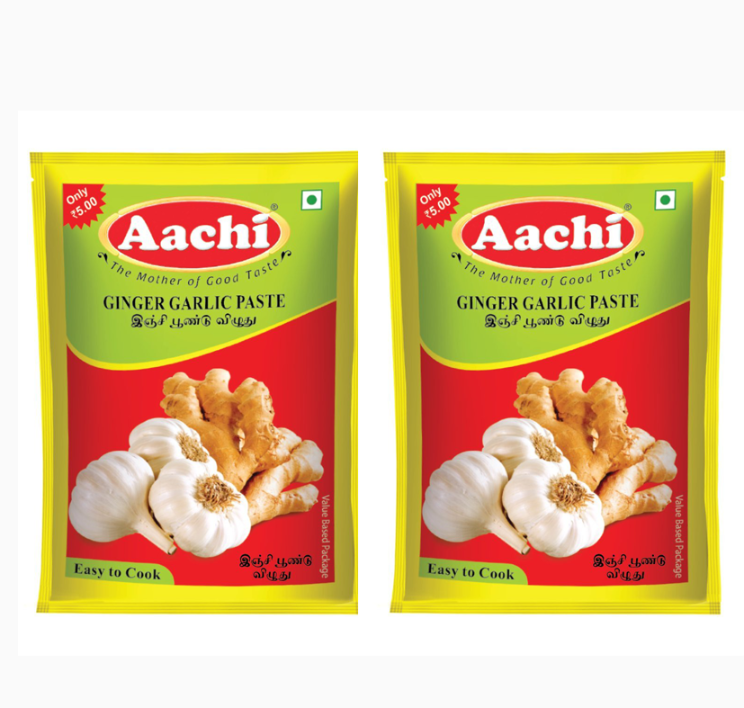 Ginger Garlic Paste Aachi இஞ்சி பூண்டு விழுது
